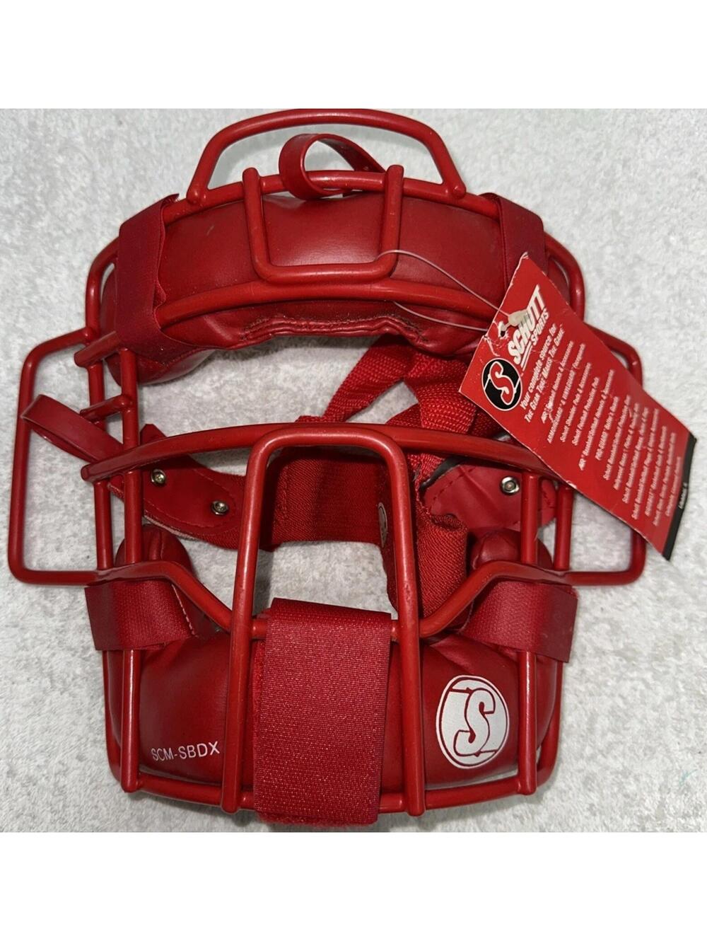 Schutt SCM-SBDX BASEBALL/SOFTBALL  MASK RED New